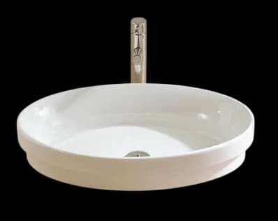 Vasque à poser VANITY BASIN en céramique blanc