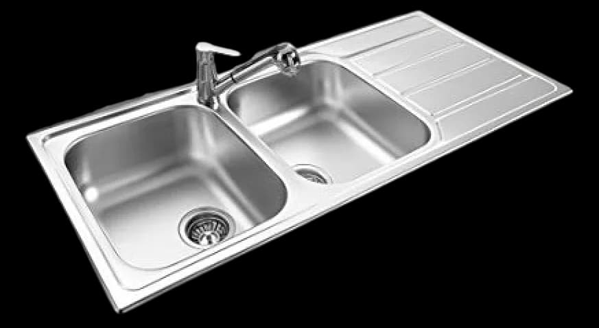Evier inox 2 Bac REGINOX