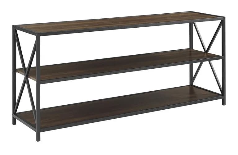 Bureau WALKER EDISON en bois avec tiroir pour rangement