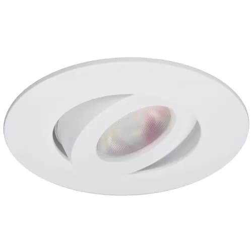 Spot WIZ encastré rond blanc, IP24, avec 64000 tonalités de blanc de 2200k à 6500k et une option jusqu’à 16 millions de couleur. Durée vie 20.000 Heures