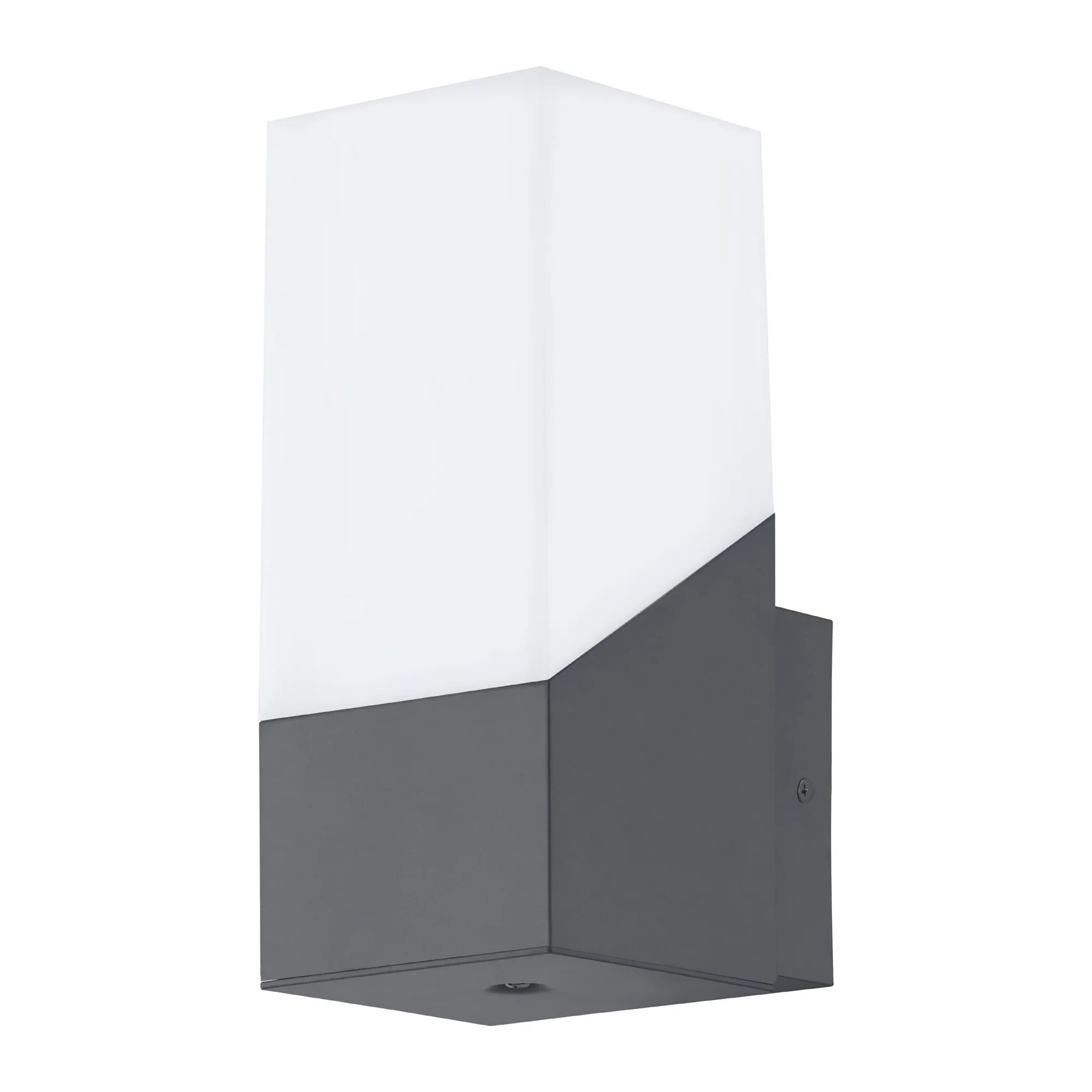Lampe applique murale extérieur CASALUX LED, Noir, étanche sans détecteur de mouvement.