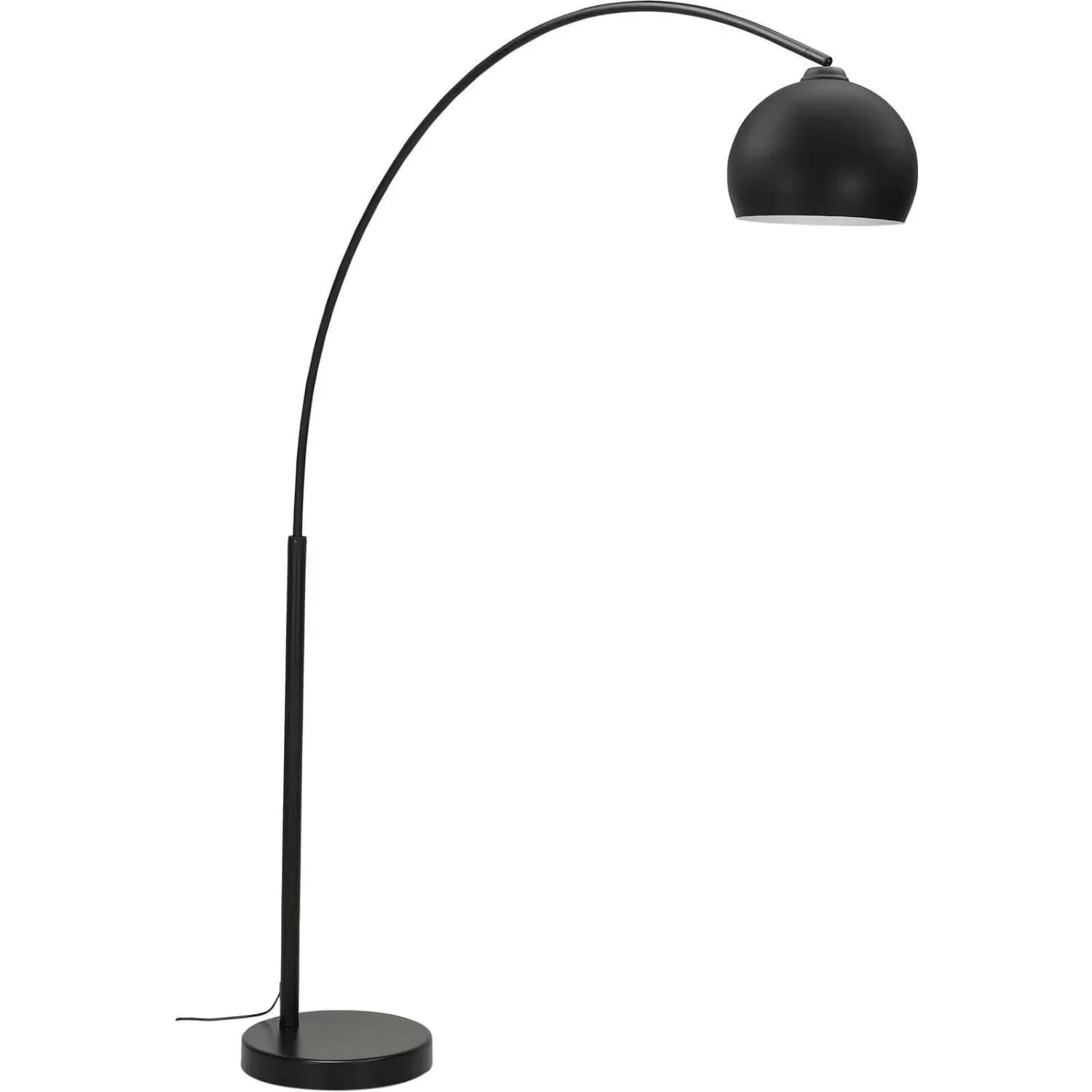 Lampadaire CARTEL RED, noir mat, ampoule E27
