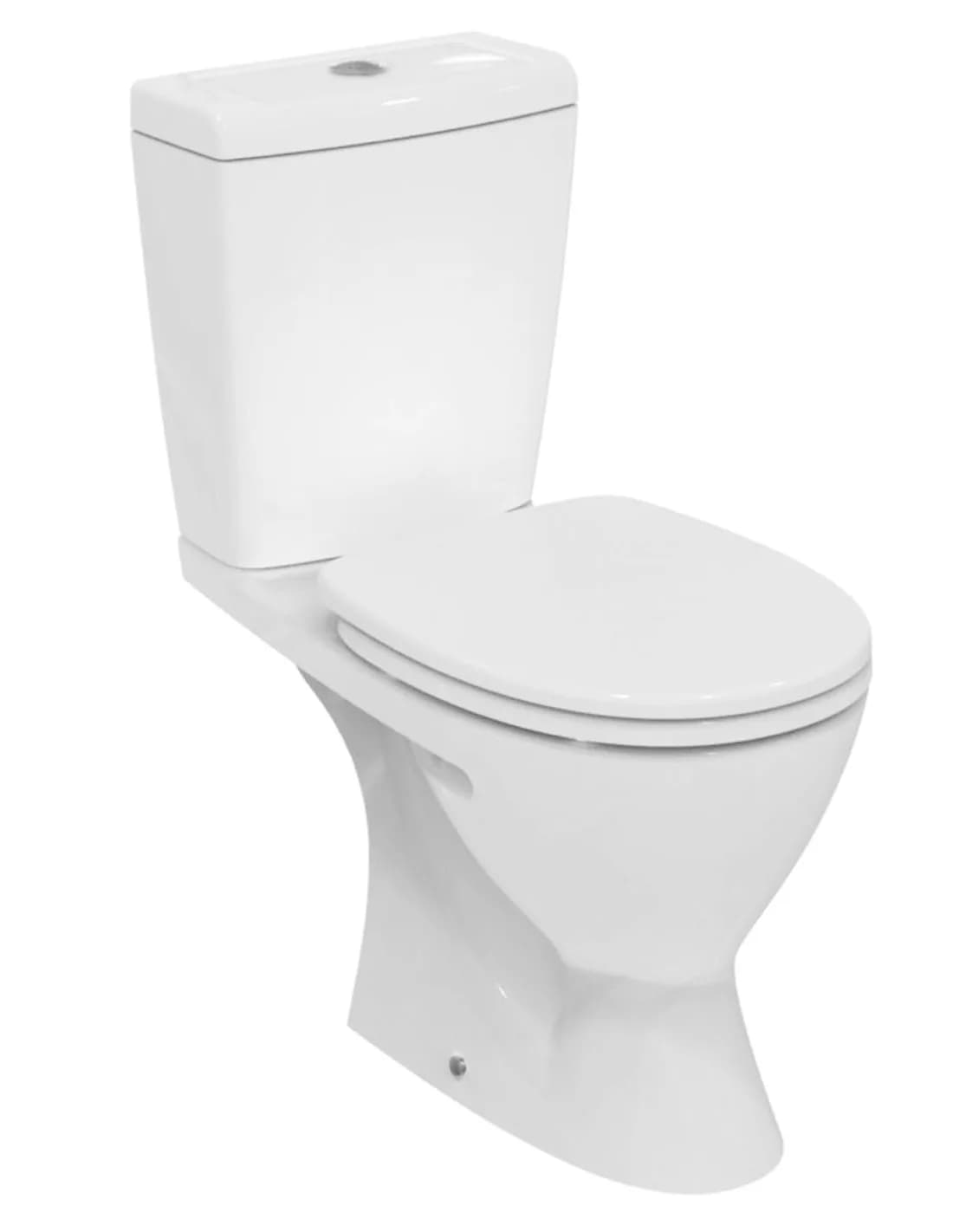 Chaise anglaise WC GALA en céramique blanc, sortie arrière