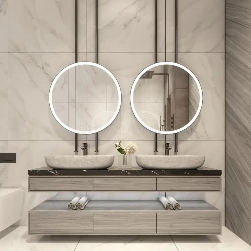 MIRROIR LED GPGALSS CARMEN 2 90