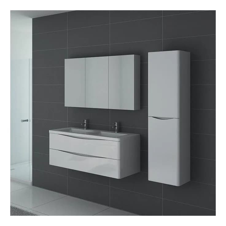 Meuble Salle de bain Gris