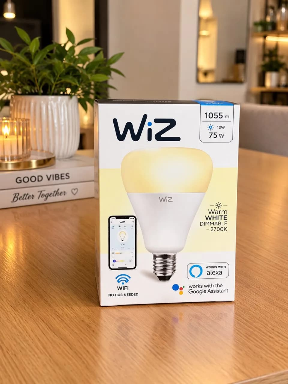 ampoule wiz warm